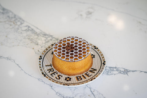 Honey Madeleine Cake