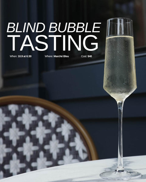 Blind Bubble Tasting (Ticket) - 10.9.2025