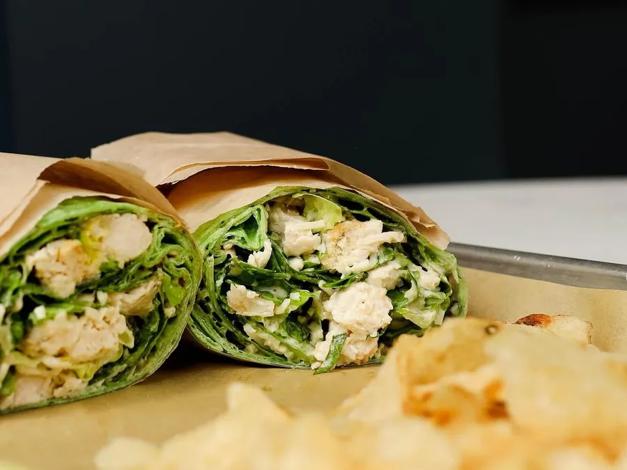 Chicken Caesar Wrap Platter