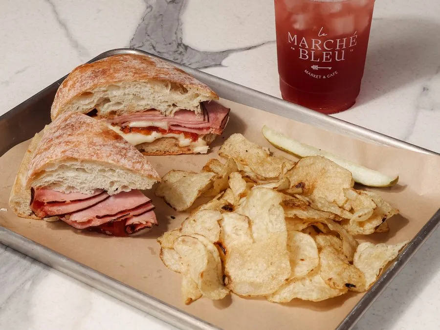 Toasted Ham & Cheese Platter