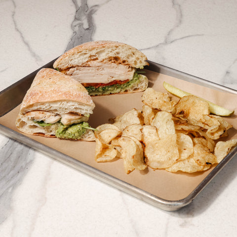 Turkey Avocado Club Sandwich
