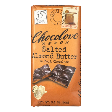 Chocolove Bar - Salted Almond Butter in Dark Chocolate (3.2 oz)