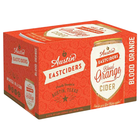 Austin East Blood Orange Cider (6 pack)