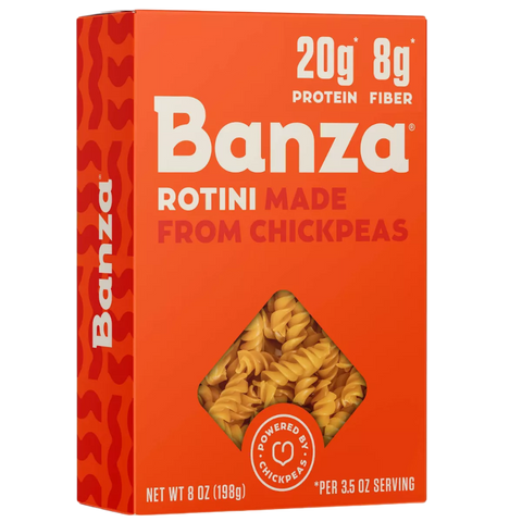 Banza Pasta - Rotini (8 Oz)