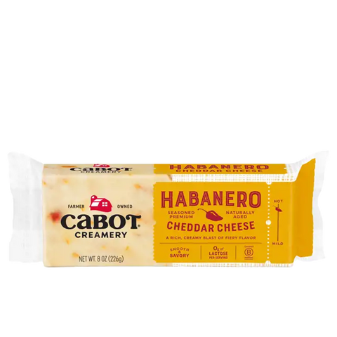 Cabot Creamery Cheddar Habanero - (8 oz)