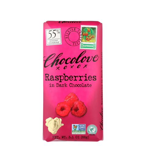 Chocolove Bar - Raspberry Dark Chocolate (3.2 oz)