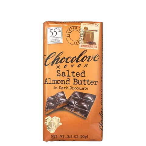 Chocolove Bar - Salted Almond Butter in Dark Chocolate (3.2 oz)