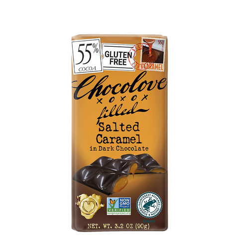 Chocolove Bar - Salted Caramel Dark Chocolate (3.2 oz)