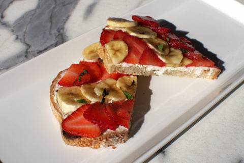 Strawberry Banana Toast