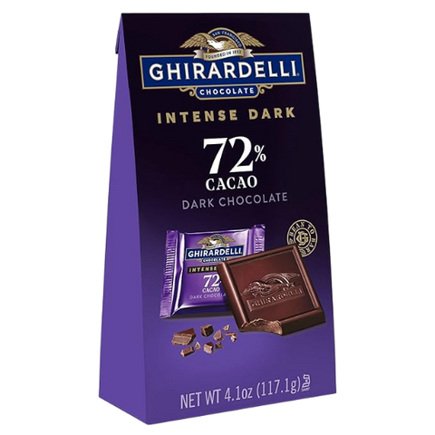 Ghiradelli - Intense Dark 72% Squares (5.32 Oz)