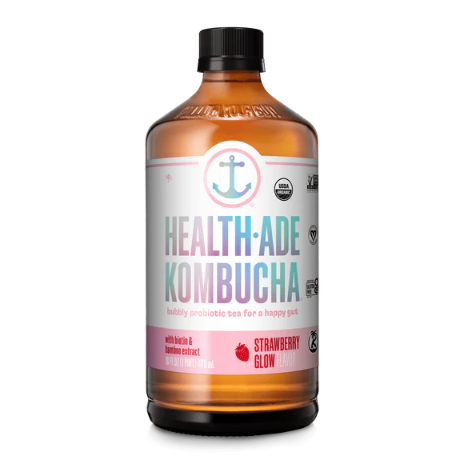 Health Ade Kombucha - Strawberry Glow