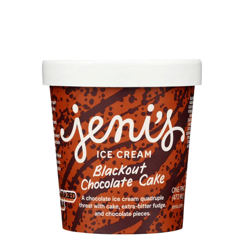 Jeni's - Blackout Chocolate  (1 Pint)