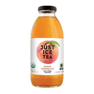 Just Ice Tea - Peach Oolong Tea (16 Oz)