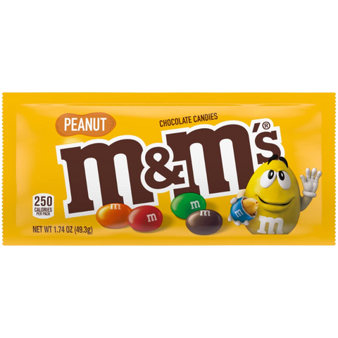 M&Ms Peanut (1.8 Oz)