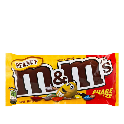 M&Ms Peanut King Size (3.27 Oz)