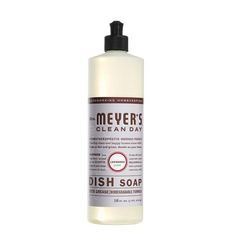 Mrs. Meyers - Dish Soap Lavander (16 oz)