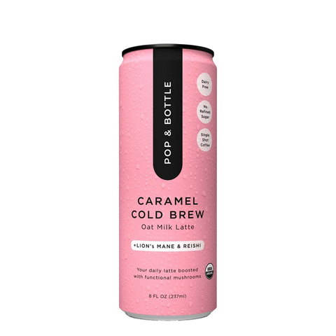 Pop & Bottle - Oak Milk Caramel Latte (8 oz)