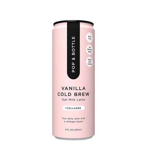 Pop & Bottle - Oat Milk Vanilla Latte (8 oz)