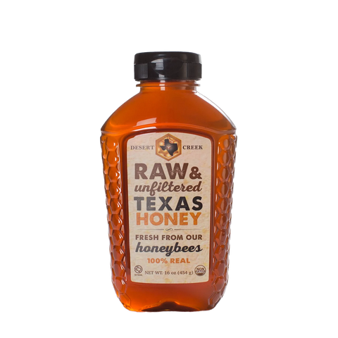 Raw Texas Honey - 16 Oz