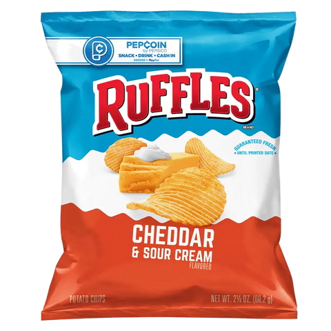 Ruffle's - Cheddar Sour Cream (2.375 Oz)