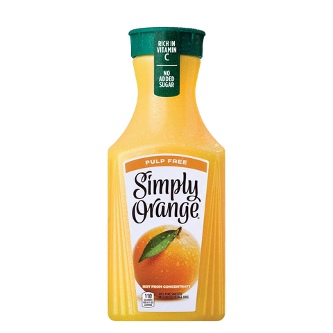 Simply Orange - No Pulp (52 oz)