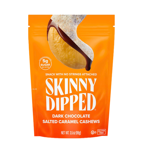 Skinny Dipped - Dark Choc Caramel Almonds (3.5 oz)
