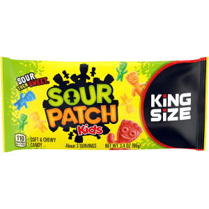 Sour Patch Kids - King Size (3.4 Oz)