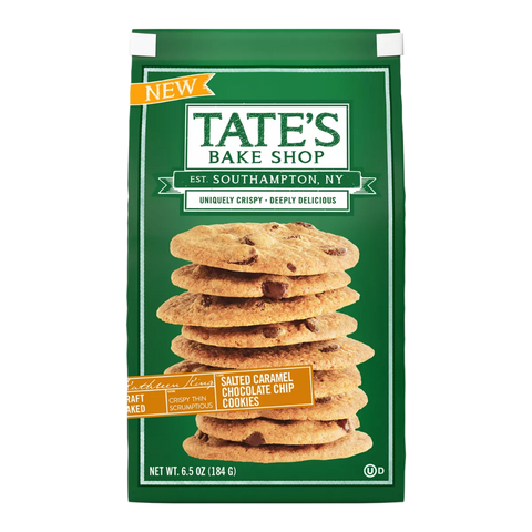 Tate's Bake Shop - Sated Caramel Chocolate Chip Cookies (7 oz)