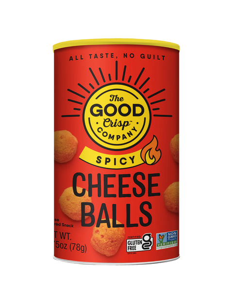 The Good Crisp Company -  Spicy Cheese Balls