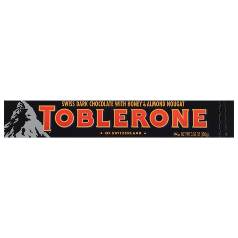 Toblerone - Dark Chocolate Bar (3.5 Oz)