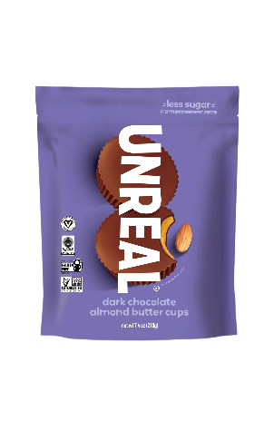 Unreal - Dark Chocolate Almond Butter Cups (3.2 oz)