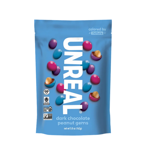 Unreal - Dark Chocolate Covered Peanuts (5 oz)