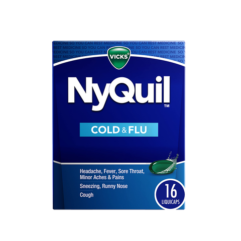 Vicks - Nyquil Cold & Flu Liquid Capsules