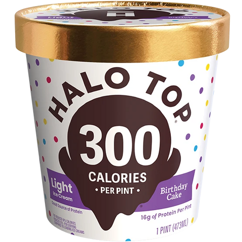 Halo Top - Birthday Cake (1 Pint)