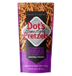 Dot's Pretzels - Cinnamon Sugar (16 Oz)