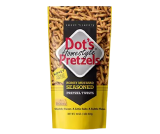 Dot's Pretzels - Honey Mustard (16 Oz)