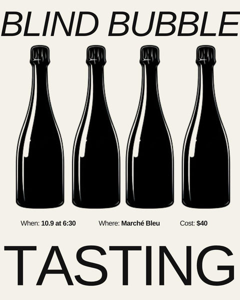 Blind Bubble Tasting (Ticket) - 10.9.2025