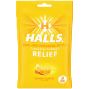 Halls Relief - Honey Lemon (30 Count)