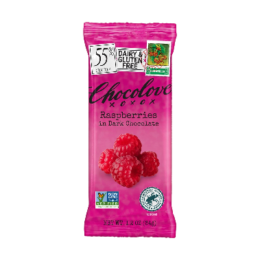 Chocolove Bar - Raspberry Dark Chocolate (Mini)