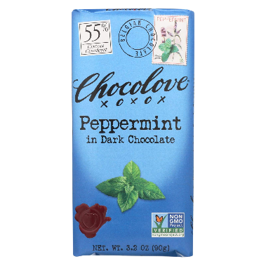 Chocolove Bar - Peppermint Dark Chocolate (3.2 oz)