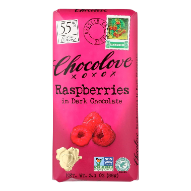 Chocolove Bar - Raspberry Dark Chocolate (3.2 oz)