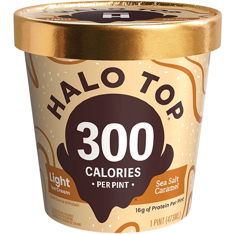 Halo Top - Sea Salt Caramel (1 Pint)