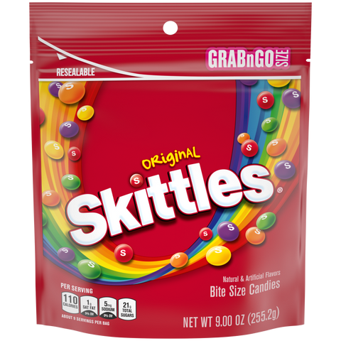 Skittles Resealable Bag (7.2 Oz)