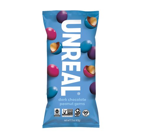 Unreal - Dark Chocolate Covered Peanuts (1.3 oz)