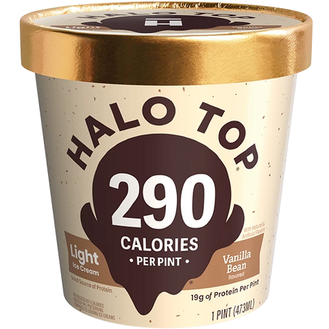 Halo Top - Vanilla Bean (1 Pint)