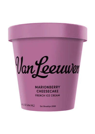 Van Leeuwen Marionberry Cheesecake